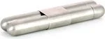adorini High-Grade Steel Satin Finish/Cedar kahden sikarin kotelo