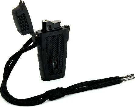 Xikar Stratosphere High Altitude Turbo Flame sytytin, musta