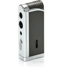 Tycoon Movie Jet III Sikarisytytin Multi-Sikariporalla Gunmetal
