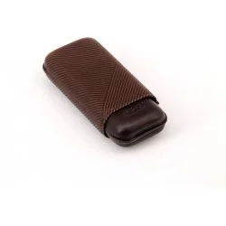 Davidoff-sikarikotelo, nahka R-2, ruskea 1