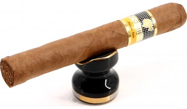adorini Ceramic Cigar Stand Black Gold