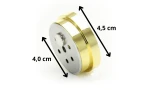 adorini Haarhygrometer klein gold kuva 3