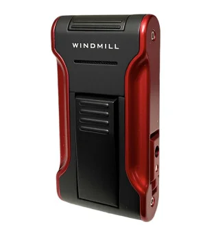 Kantana by Windmill Jet Flame Lighter, musta/punainen