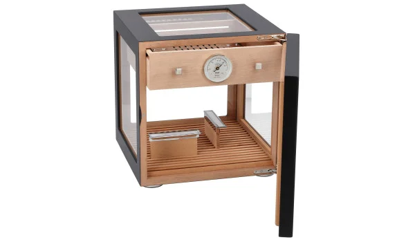 adorini Cube Deluxe Humidori Musta kuva 2
