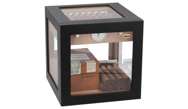 adorini Cube Deluxe Humidori Musta kuva 5