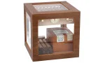 adorini Cube Deluxe Humidori Pähkinäpuinen kuva 4