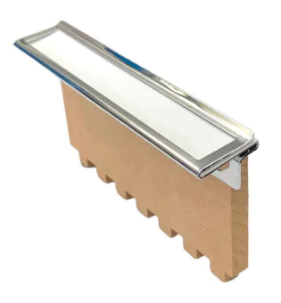 adorini Label Clips Metal, hopea
