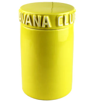 Havana Club Cigar Jar Tinaja, keltainen