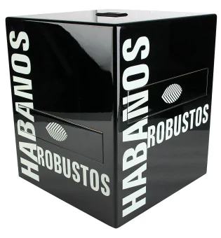 Habanos Robustos -humidori, musta