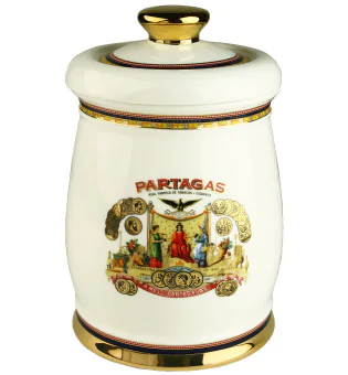 Partagas-posliinipurkki