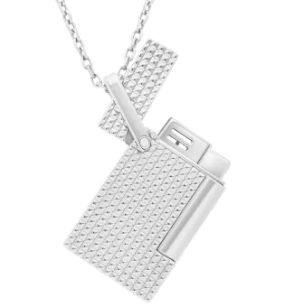 S.T. Dupont Necklace Lighter Silver, K27066CH