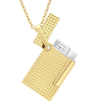 S.T. Dupont Necklace Lighter Gold, K27067CH