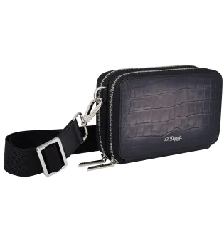 S.T. Dupont Le Grand Atelier Cigar Crossbody Bag Black, 141052