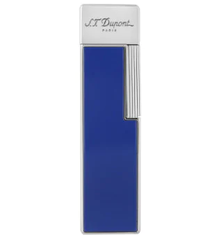 S.T. Dupont Twiggy -sytytin, sininen lakka / kromi, 030005