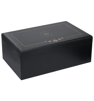 S.T. Dupont Cigar Club -premium-humidori mustana, 001312