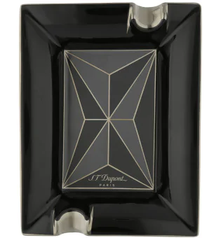 S.T. Dupont Fire X -tuhkakuppi mustana, 006470