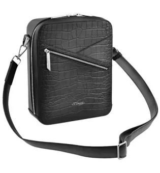S.T. Dupont Le Grand Atelier -crossbody-laukku sikareille mustana, 141053