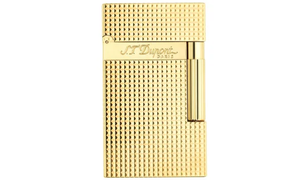 S.T. Dupont Ligne 2 16284 Fine Diamond-Head Yellow Gold sytytin
