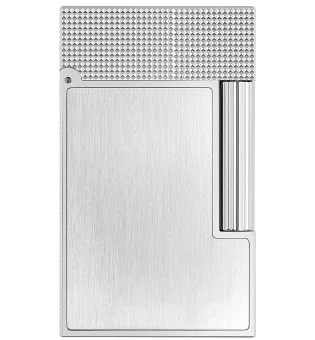 S.T. Dupont Ligne 2 Lighter Brushed Silver, C16603