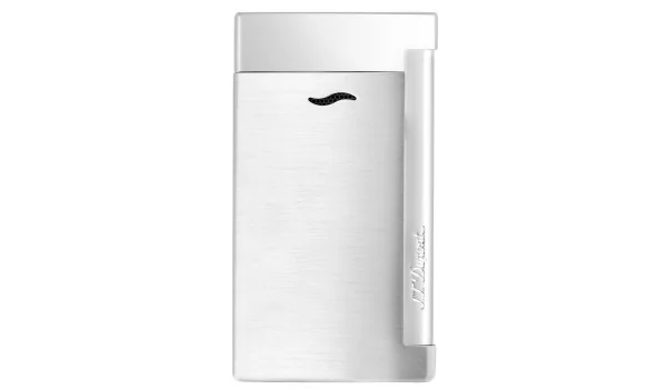 S.T. Dupont Slim 7 Sytytin Harjattu Kromi Harmaa