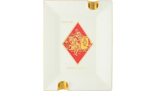 S.T. Dupont Iso Romeo y Julieta tuhkakuppi valkoinen 006450
