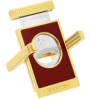 S.T. Dupont Romeo y Julieta sikarileikkuri ja teline punainen valkoinen 003550