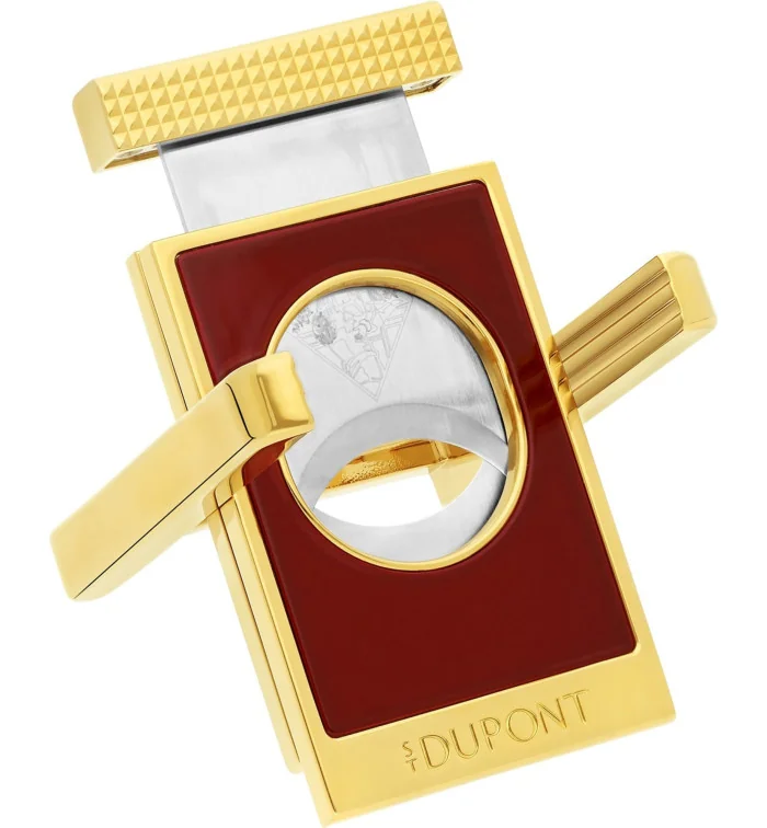 S.T. Dupont Romeo y Julieta sikarileikkuri ja teline punainen valkoinen 003550