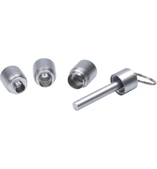 Punch-sikarileikkuri 3 terää hopeinen