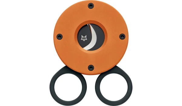 Fox sikarisakset The Circle oranssi alumiini 743 OR