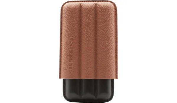 Les Fines Lames sikarikotelo trio ruskea