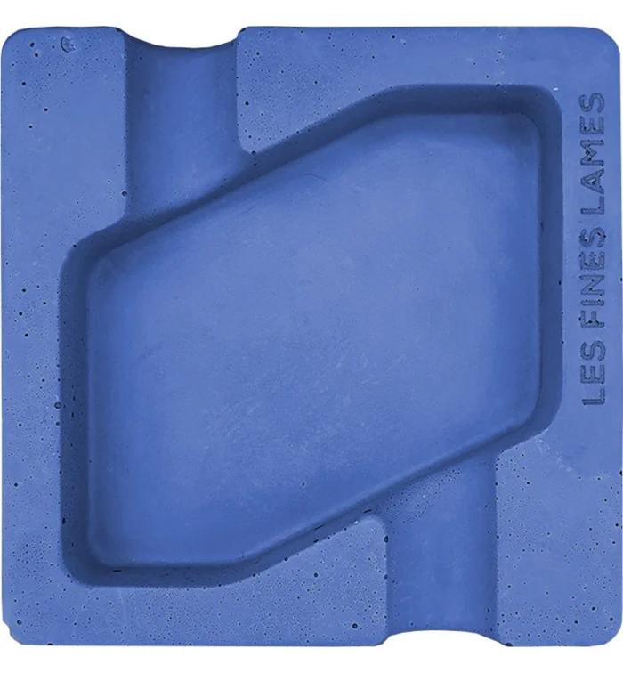 Les Fines Lames Dyad tuhkakuppi sininen