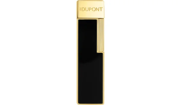 S.T. Dupont Twiggy sytytin musta lakka kultainen 030112