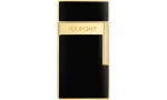 S.T. Dupont Biggy sytytin musta lakka kultainen 025222