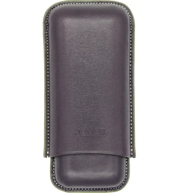 Jemar Nahka Double sikarikotelo Edge Barniz 464/2