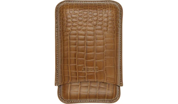 Jemar Nahka Triple Sikarikotelo Coco kameli 464/3