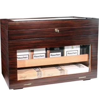 adorini Humidori Portico Deluxe Ruskea