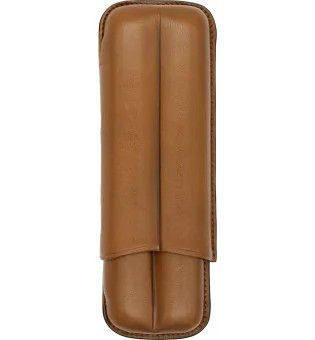 Martin Wess Havane Vuohennahkainen Tupla-Sikarikotelo Robustos-sikareille 490