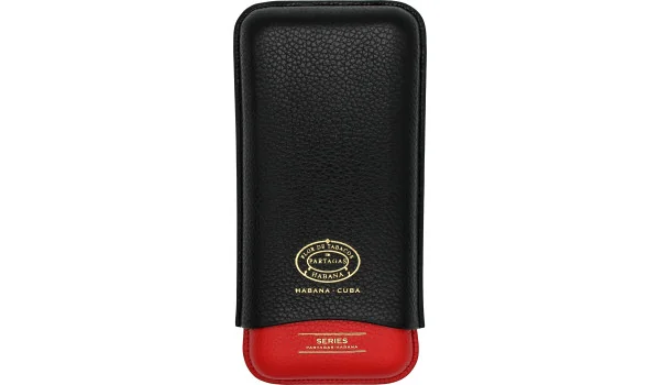 Partagas Series Leather Case, musta ja punainen kuva 2