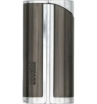 adorini Single Jet Curve Savukkeensytytin Gunmetal sis. Sikaripunchin