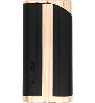 adorini Single Jet Curve -sytytin musta / ruusukulta sis. sikaripunchin.