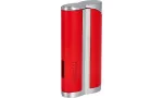 adorini Single Jet Curve Lighter Red / Satin Silver incl. Cigar Punch kuva 6