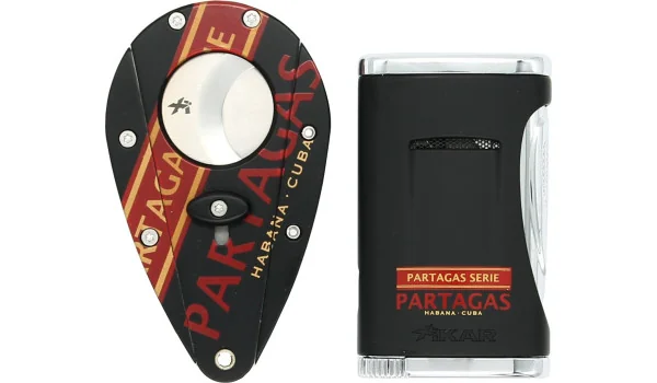 Cutter & Lighter Set Partagas Serie Xikar 2017 kuva 4