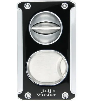 Winjet Cigar Cutter 3 in 1, musta