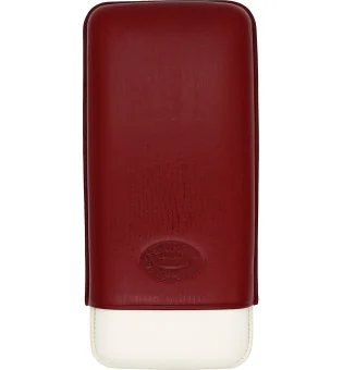 Romeo y Julieta sikarikotelo nahka punainen ja harmaa 3 osaa