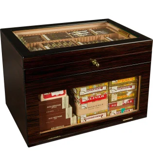 adorini Humidori Portico Deluxe Ruskea