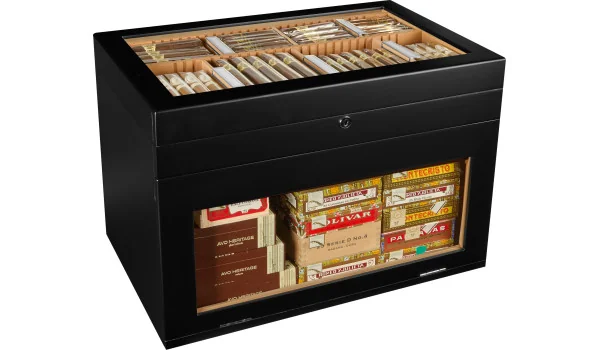 adorini Humidori Portico Deluxe Musta kuva 13