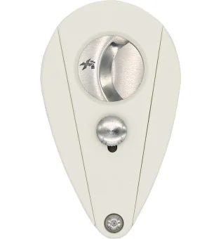 Xikar 2 kaksiteräinen sikarileikkuri Xi2 valkoinen