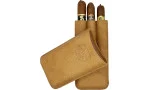 H.Upmann Cigar Case ruskea 3 sikarille