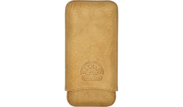 H.Upmann Cigar Case ruskea 3 sikarille