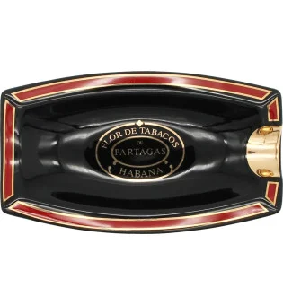 Partagas-tuhkakuppi, musta, yksittäinen